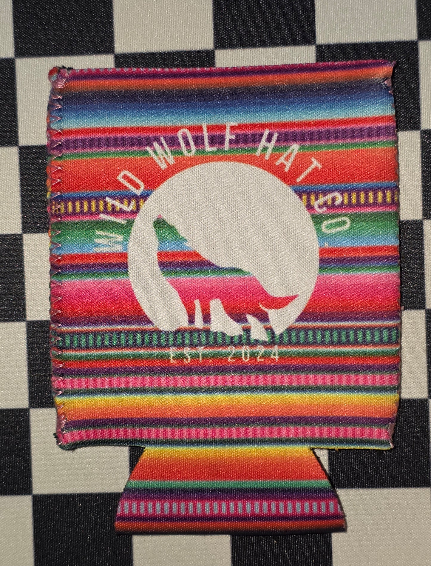 Serape style koozie