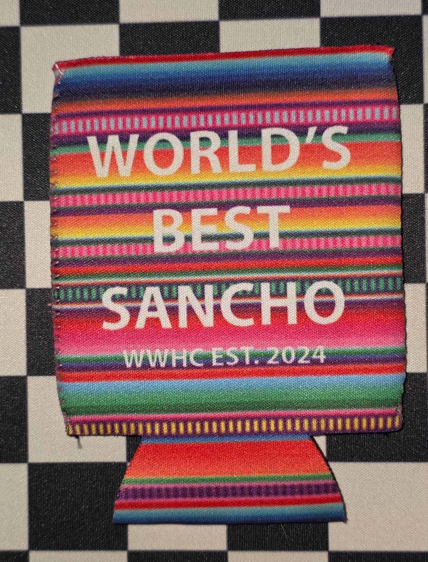 Serape style koozie