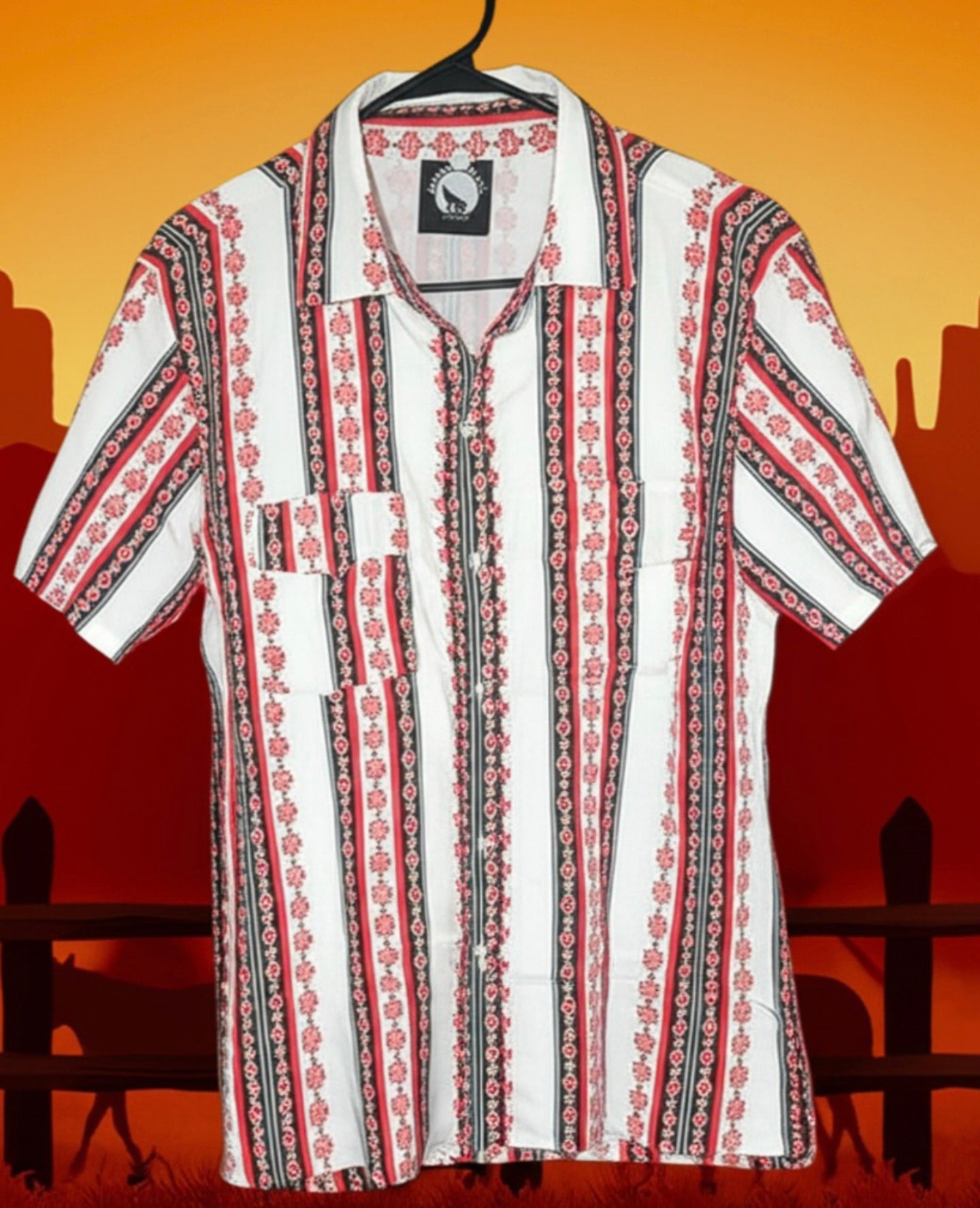 The Santa Fe Stripe Western Shirt