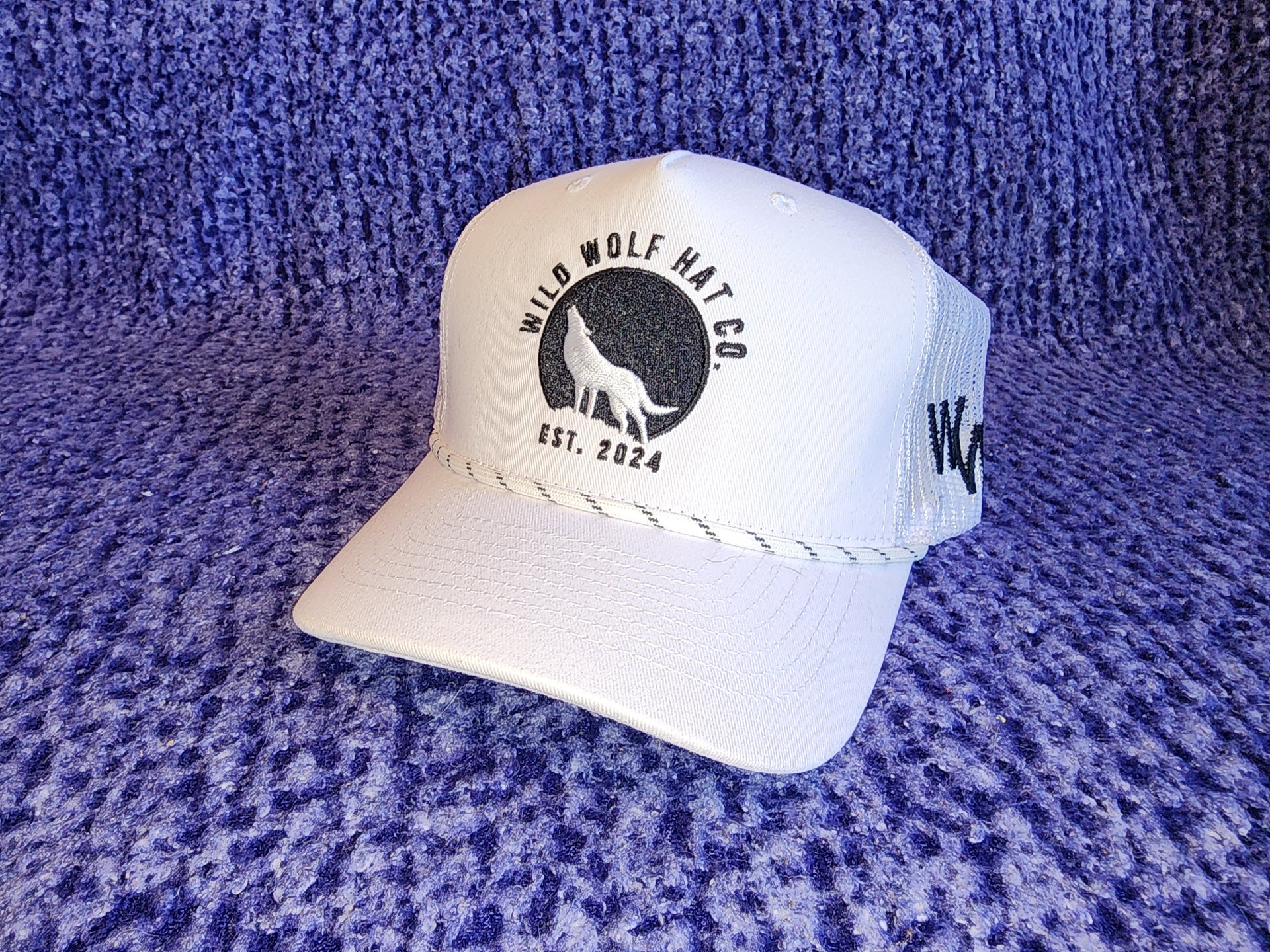 Casquette Baseball Vintage USA Wild Wolf - Cappy Western - Taille Unique - Neuf